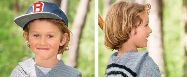 Узоры и схемы для свитера мальчик. Джемпер для мальчика спицами: модель, узоры, описание и схема