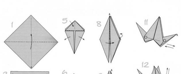 Птицы из бумаги (55 поделок для детей). Как сделать оригами птицу Как сделать птенчика из бумаги