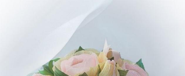 Мастер-класс: гигантские бумажные розы. Большая роза из бумаги Как сделать напольную розу из гофрированной бумаги